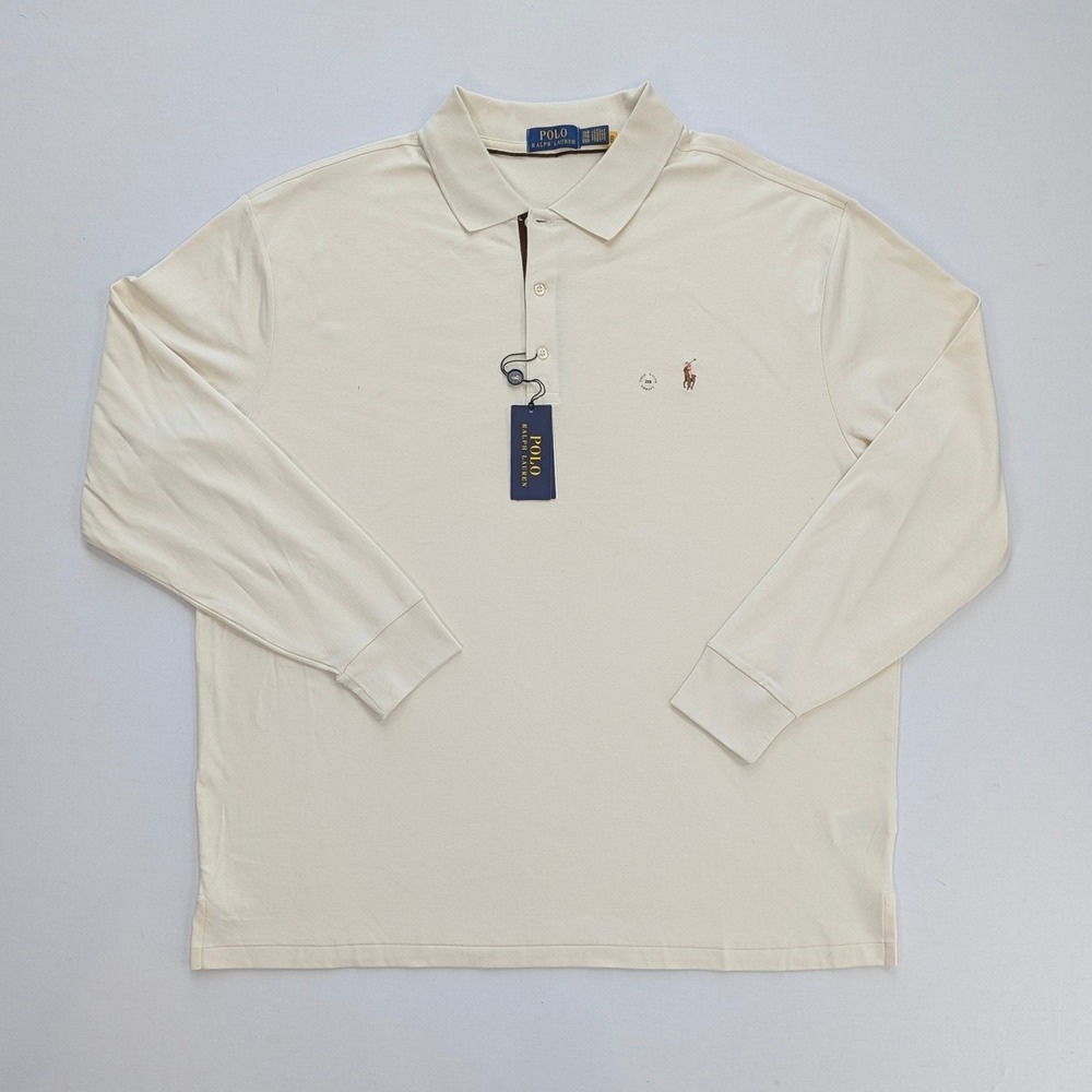 Polo Ralph Lauren 2XB Big & Tall LS Polo NWT $125
